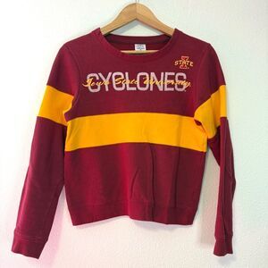 Iowa State ISU Cyclones Cropped Sweatshirt Size Small